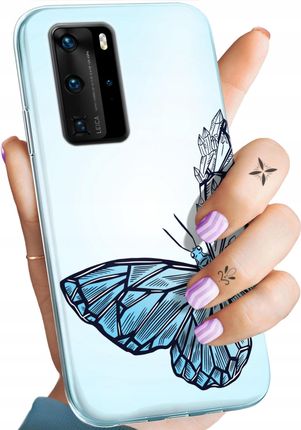 Hello Case Etui Do Huawei P40 Pro Motyle Butterfly