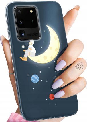 Hello Case Etui Do Samsung S20 Ultra S11 Plus Księżyc