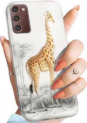 Hello Case Etui Do Samsung Galaxy Note 20 Żyrafa