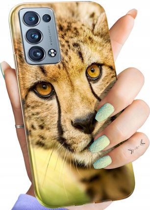 Hello Case Etui Do Oppo Reno 6 Pro Plus 5G Gepard Cętki