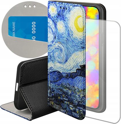 Hello Case Etui Do Samsung Galaxy J3 2016 Van Gogh Szkło 9H