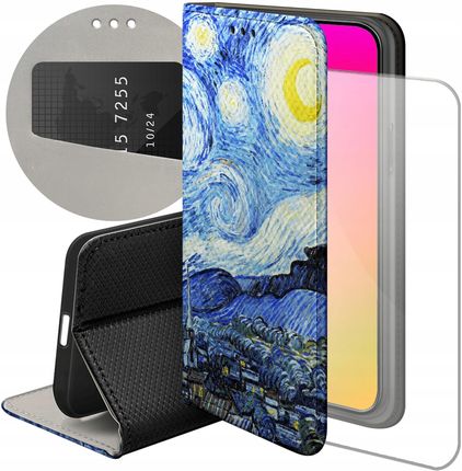Hello Case Etui Do Samsung Galaxy J6 Plus Van Gogh Szkło 9H