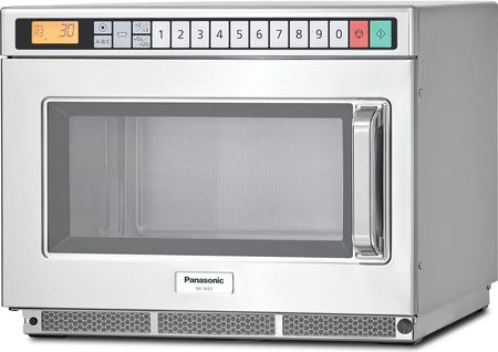 Panasonic Ne-1653 Profesjonalna Kompaktowa Kuchenka Mikrofalowa 1600W (18L, 3 Poziomy Mocy, 2 Magnetrony, Możliwość Układania Jedna Na Drugiej) Ne1653