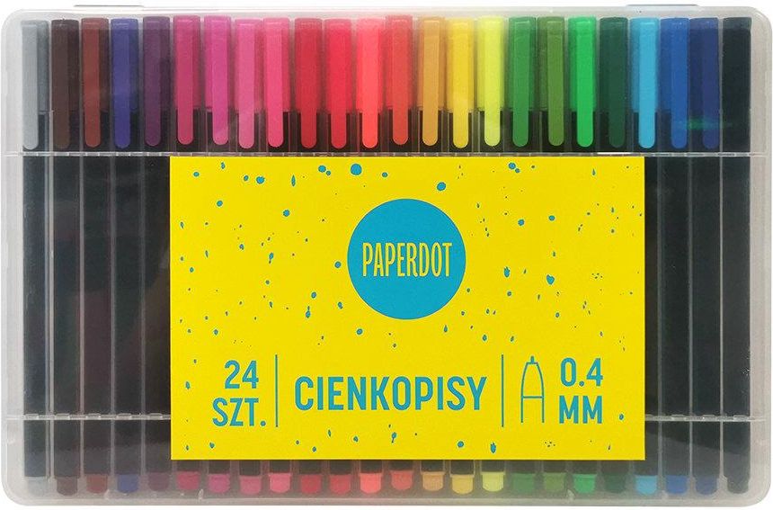 Paperdot Empik Paperdot, Cienkopisy 24szt. - Ceny i opinie - Ceneo.pl