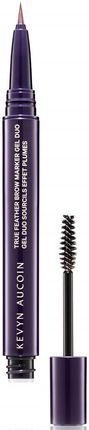 Kevyn Aucoin True Feather Brow Marker Gel Duo Kredka Do Brwi Warm Brunette