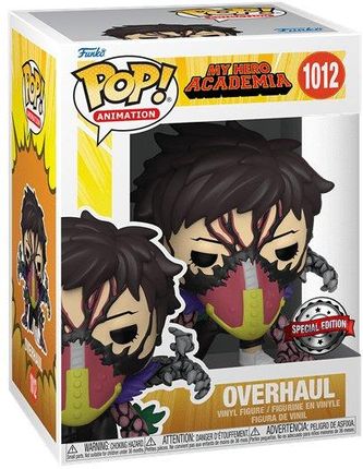 Funko Pop Anime Figurka Kolekcjonerska My Hero Academia Overhaul Specjalna Edycja 1012