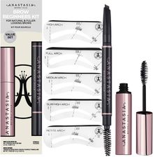 Anastasia Beverly Hills Brow Beginners Kit Akcesoria Soft Brown