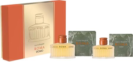 Laura Biagiotti Roma Uomo Gift Set Zestaw Perfum