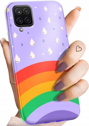 Hello Case Etui Do Samsung Galaxy A12 Tęcza Rainbow