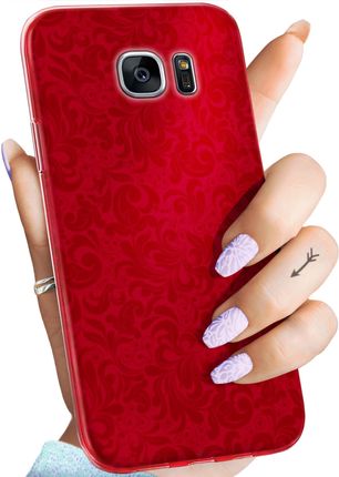 Hello Case Etui Do Samsung Galaxy S7 Edge Czerwone Case