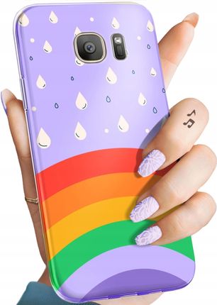 Hello Case Etui Do Samsung Galaxy S7 Tęcza Rainbow Case