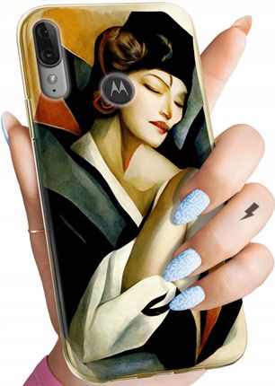 Hello Case Etui Do Motorola Moto E6 Plus Tamara Łempicka Case