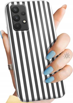 Hello Case Etui Do Samsung Galaxy A32 4G Paski Linie