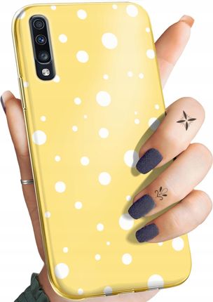 Hello Case Etui Do Samsung A70 Kropki Grochy Bokeh Dots