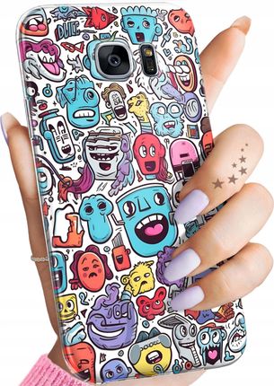 Hello Case Etui Do Samsung Galaxy S7 Edge Doodle Case