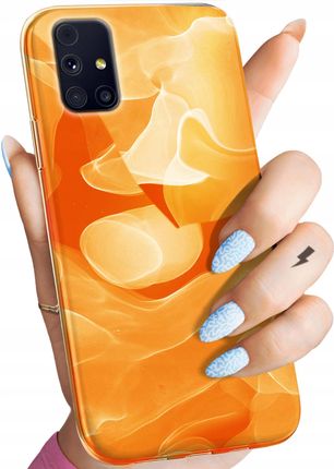 Hello Case Etui Do Samsung M31S Pomarańczowe Pomarańcze