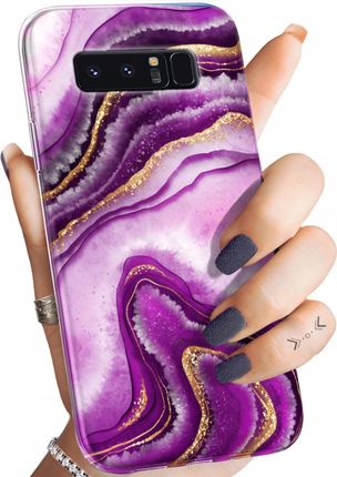 Hello Case Etui Do Samsung Galaxy Note 8 Różowy Marmur