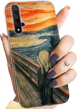 Hello Case Etui Do Huawei Nova 5T Honor 20 Edvard Munch