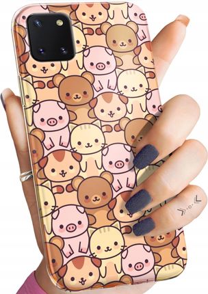 Hello Case Etui Do Samsung Galaxy Note 10 Lite Zwierzęta Case