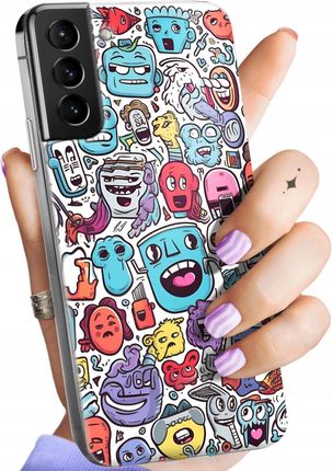 Hello Case Etui Do Samsung Galaxy S21 Ultra 5G Doodle
