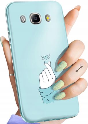 Hello Case Etui Do Samsung Galaxy J5 2016 Niebieskie