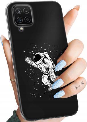 Hello Case Etui Do Samsung Galaxy A12 Astronauta Guma