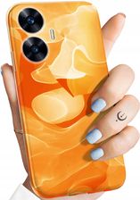 Hello Case Etui Do Realme C55 Pomarańczowe Pomarańcze