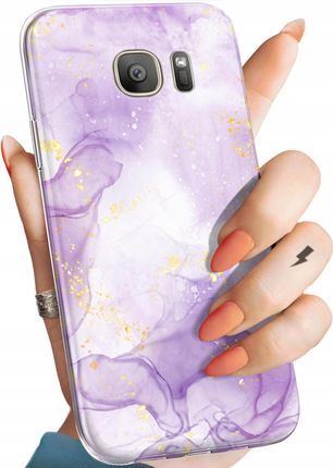 Hello Case Etui Do Samsung Galaxy S7 Fioletowe Obudowa