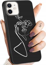 Hello Case Etui Matowe Do Iphone 12 Mini Line Art Linia