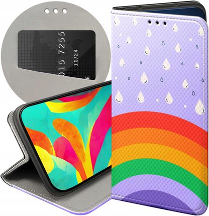 Etui Do Samsung Galaxy A52 5G Tęcza Rainbow