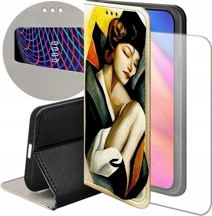 Etui Do Samsung Galaxy A21S Art Deco Szkło