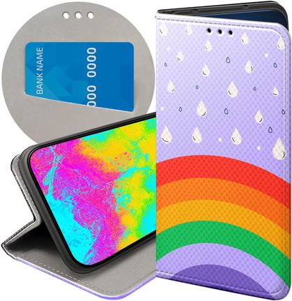 Etui Do Huawei Honor 8X Tęcza Rainbow Case