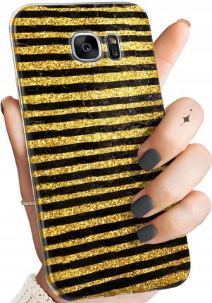 Hello Case Etui Do Samsung Galaxy S7 Edge Złoto Obudowa