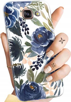 Hello Case Etui Do Samsung Galaxy A5 2016 Kwiaty Guma
