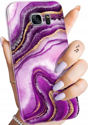 Hello Case Etui Do Samsung Galaxy S7 Edge Różowy Marmur