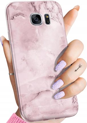 Hello Case Etui Do Samsung Galaxy S7 Edge Różowe Guma