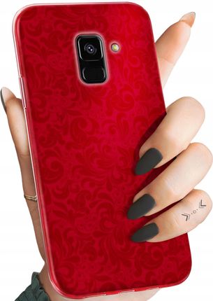 Hello Case Etui Do Samsung Galaxy A5 A8 2018 Czerwone