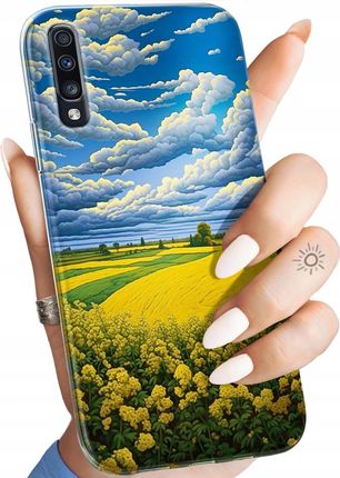 Hello Case Etui Do Samsung A70 Chmury Niebo Błękit Case