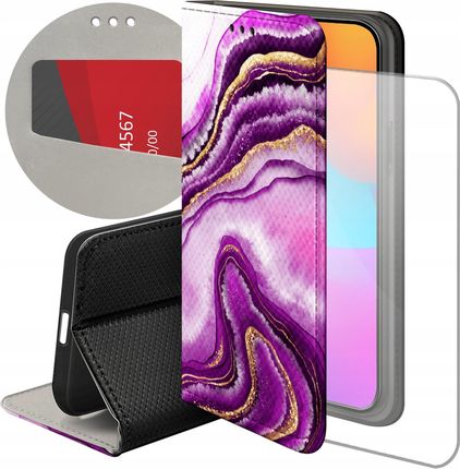 Hello Case Etui Do Samsung Galaxy A10 Różowy Marmur Szkło