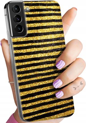 Hello Case Etui Do Samsung Galaxy S21 Ultra 5G Złoto