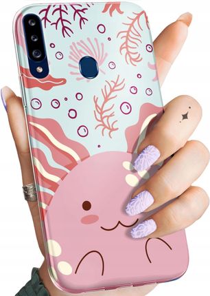 Hello Case Etui Do Samsung Galaxy A20S Axolotl Aksolotl