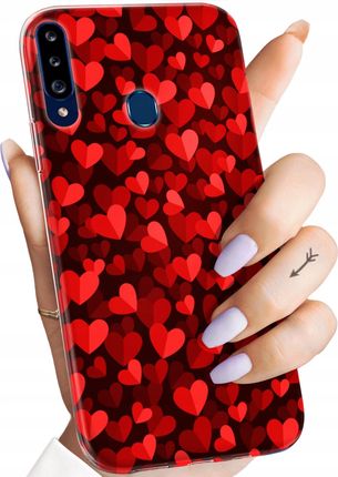 Hello Case Etui Do Samsung Galaxy A20S Walentynki Serce
