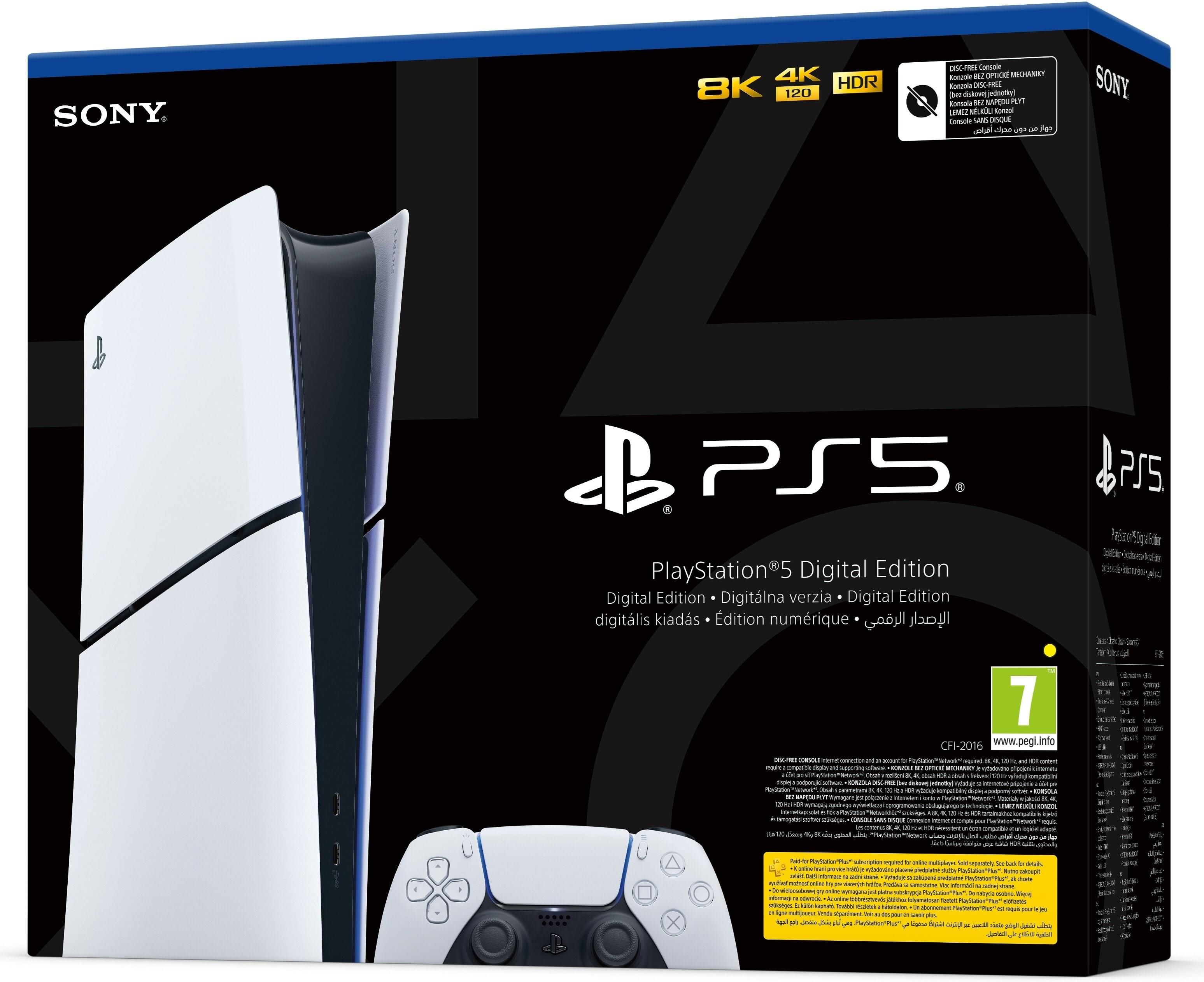 Sony PlayStation 5 Digital Edition D Chassis (Slim) - Ceny I Opinie ...