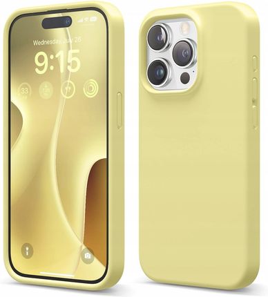 Elago Silikonowe Etui Premium Do Iphone'A 15 Pro W Kolorze Żółtym