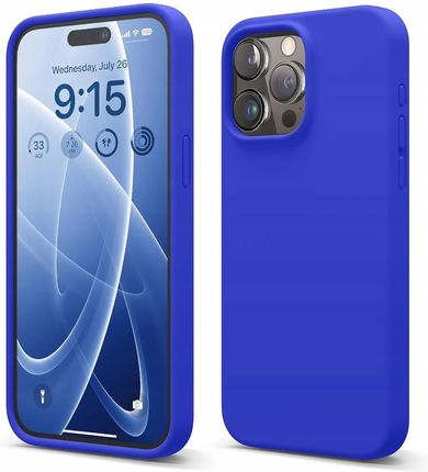 Elago Silikonowe Etui Premium Do Iphone'A 15 Pro Max W Kolorze Kobaltowym