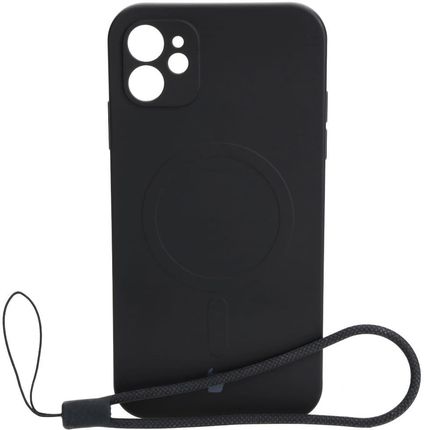 Bizon Etui Case Silicone Magsafe Do Apple Iphone 11 Czarne