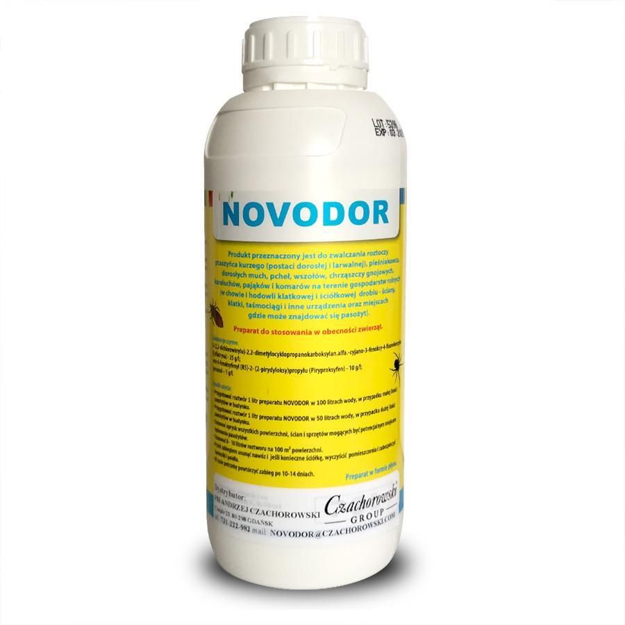 Novodor 1L Środek Zwalczający Ptaszyńca Kurzego - ceny i opinie - Ceneo.pl