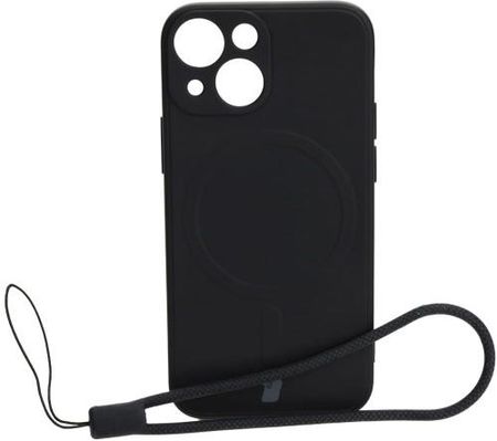 Bizon Etui Case Silicone Magsafe Sq Do Apple Iphone 13 Mini Czarne