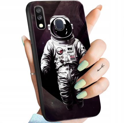Hello Case Etui Do Samsung Galaxy A40 Księżyc Szkło