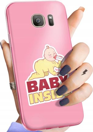 Hello Case Etui Do Samsung Galaxy S7 Ciążowe Pregnant